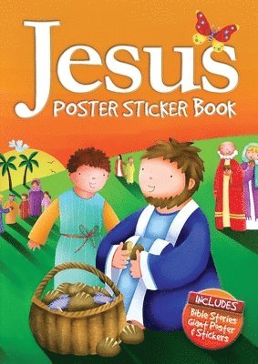 bokomslag Jesus Poster Sticker Book