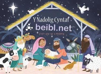 Cyhoeddiadau'r Gair - Nadolig Cyntaf, Y - Beibl.Net - Llyfr Pop-yp y Nadolig, Inbunden