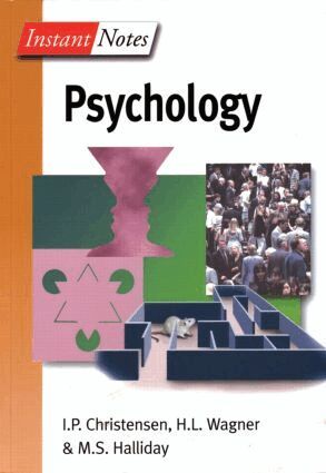 I.P. Christensen, Hugh Wagner, Sebastian Halliday, B.D. Hames - BIOS Instant Notes in Psychology, Häftad
