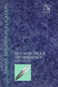 bokomslag Bus and Truck Technology