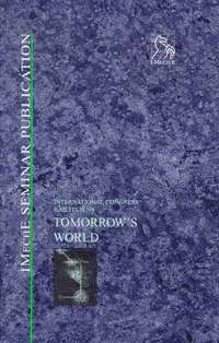 bokomslag Tomorrow's World (Railtech '98)
