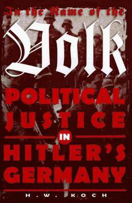 bokomslag In the Name of the Volk