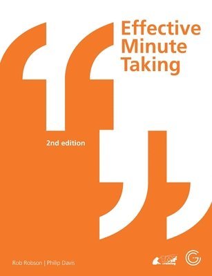 Rob Robson, Philip Davis, Rob, Robson, Philip, Davis - Effective Minute Taking 2nd Edition, Häftad