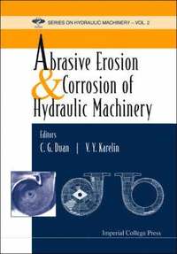 bokomslag Abrasive Erosion And Corrosion Of Hydraulic Machinery