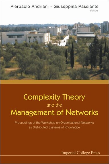 AL PIERPAOLO ANDRIANI ET, Pierpaolo Andriani, Giuseppina Passiante - COMPLEXITY THEORY AND THE MANAGEMENT OF NETWORKS: PROCEEDINGS OF THE WORKSHOP ON ORGANISATIONAL NETWORKS AS DISTRIBUTED SYSTEMS OF KNOWLEDGE, Häftad