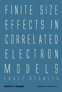 bokomslag Finite Size Effects In Correlated Electron Models: Exact Results