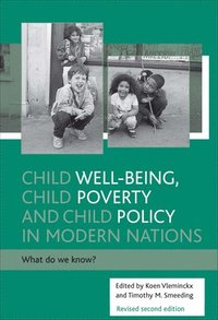 bokomslag Child well-being, child poverty and child policy in modern nations