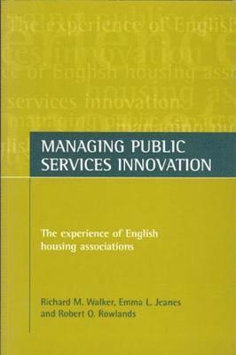 Managing public services innovation 1