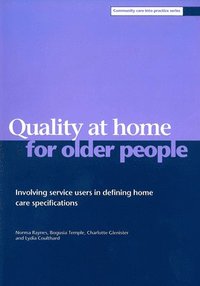 bokomslag Quality at home for older people