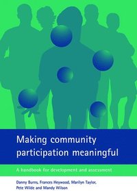 bokomslag Making community participation meaningful