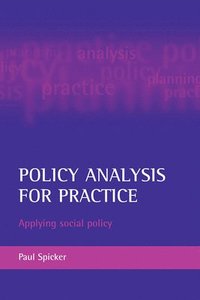 bokomslag Policy Analysis for Practice