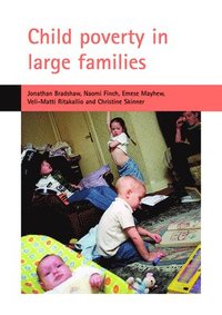 bokomslag Child poverty in large families