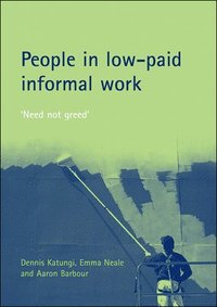 bokomslag People in low-paid informal work