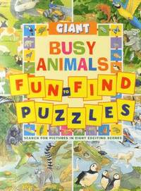 bokomslag Giant Fun to find Puzzles Busy Animals