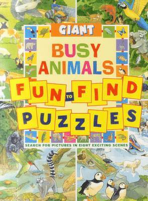 Giant Fun to find Puzzles Busy Animals 1