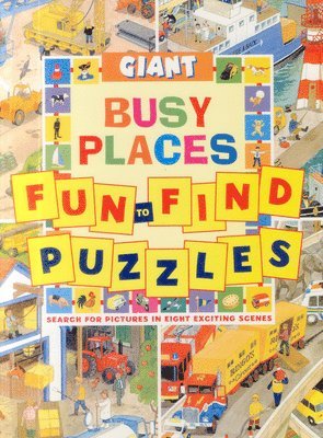 bokomslag Giant Fun to Find Puzzles Busy Places