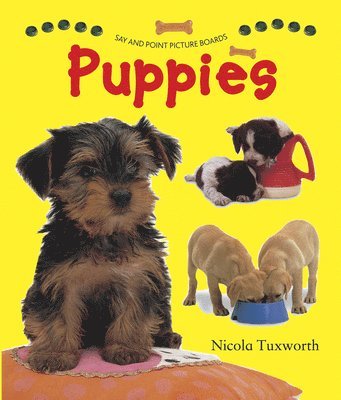 Tuxworth Nicola - Say and Point Picture Boards: Puppies, Kartonnage