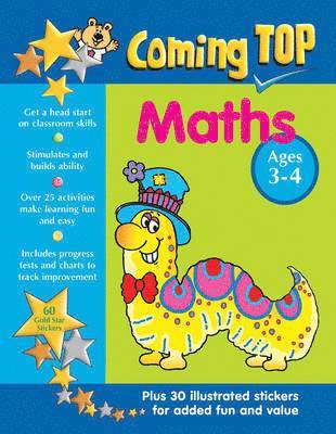 Jones Jill - Coming Top: Maths - Ages 3-4, Häftad