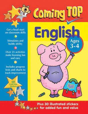 bokomslag Coming Top: English - Ages 3-4