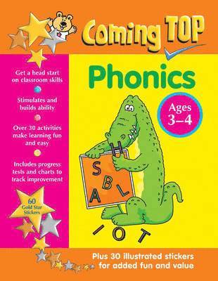 bokomslag Coming Top: Phonics - Ages 3-4