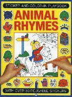 Sticker and Colour-in Playbook: Animal Rhymes