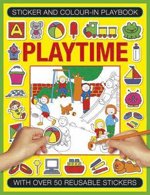 Jenny Tulip, Isabel Clark - Sticker and Color-in Playbook: Playtime, Häftad