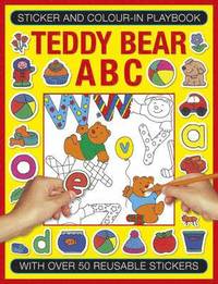 bokomslag Sticker and Colour-in Playbook: Teddy Bear ABC