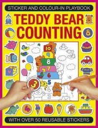 bokomslag Sticker and Colour-in Playbook: Teddy Bear Counting