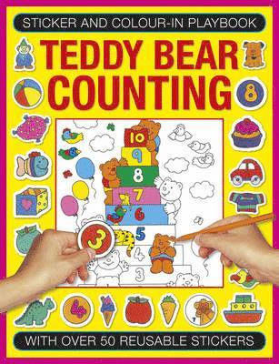 Sticker and Colour-in Playbook: Teddy Bear Counting, Häftad