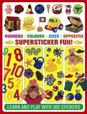 bokomslag Numbers. Colours. Sizes. Opposites Supersticker Fun!