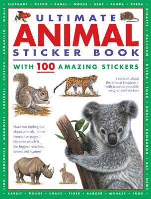 Ultimate Animal Sticker Book with 100 amazing stickers 1