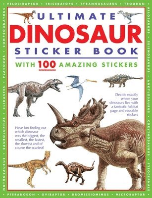 bokomslag Ultimate Dinosaur Sticker Book