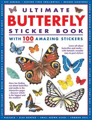 bokomslag Ultimate Butterfly Sticker Book