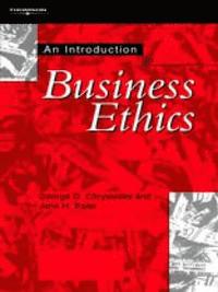 bokomslag An Introduction to Business Ethics