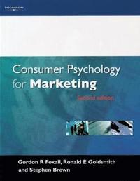 bokomslag Consumer Psychology for Marketing