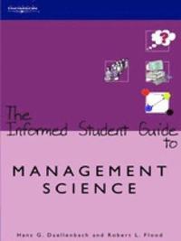 bokomslag The Informed Student Guide to Management Science