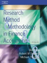 bokomslag Research Methods and Methodology in Finance and Accounting