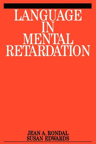 bokomslag Language in Mental Retardation