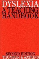 Michael Thomson, Bill Watkins, E.j. Watkins, Thomson, Watkins - Dyslexia, Häftad