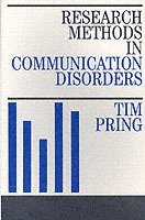 bokomslag Research Methods in Communication Disorders