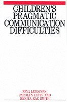 bokomslag Children's Pragmatic Communication Difficulties