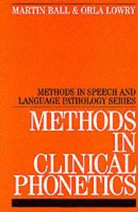 bokomslag Methods in Clinical Phonetics