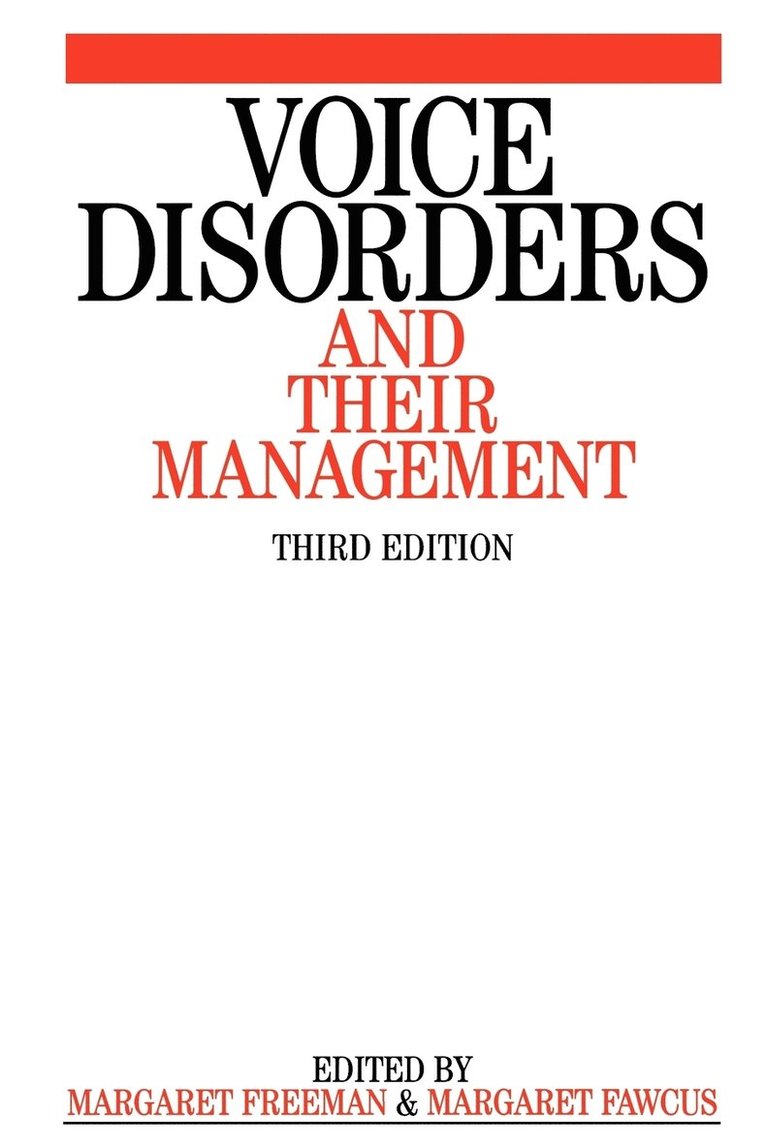 Voice Disorders and their Management