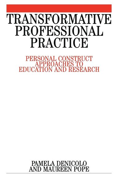 bokomslag Transformative Professional Practice