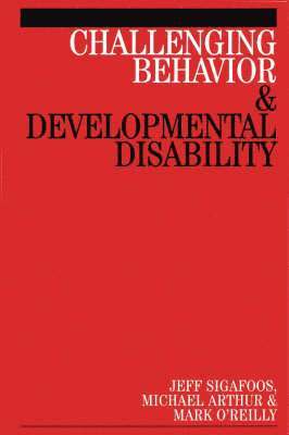 bokomslag Challenging Behaviour and Developmental Disability