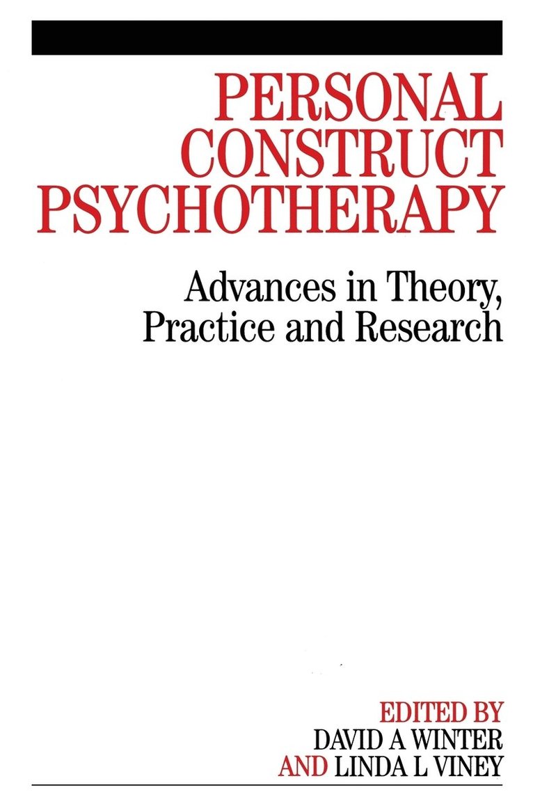 Personal Construct Psychotherapy 1
