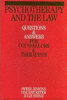 bokomslag Psychotherapy and the Law