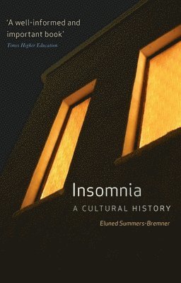 bokomslag Insomnia: A Cultural History