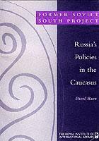 bokomslag Russia's Policies in the Caucasus