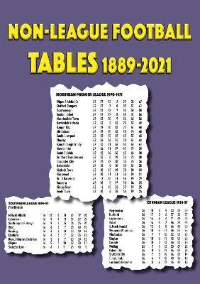 bokomslag Non-League Football Tables 1889-2021